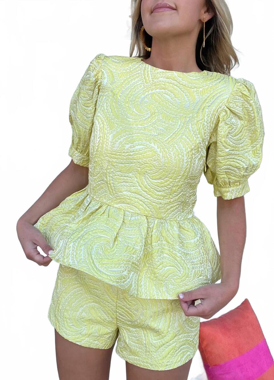 NEW CIEBON stella set in yellow